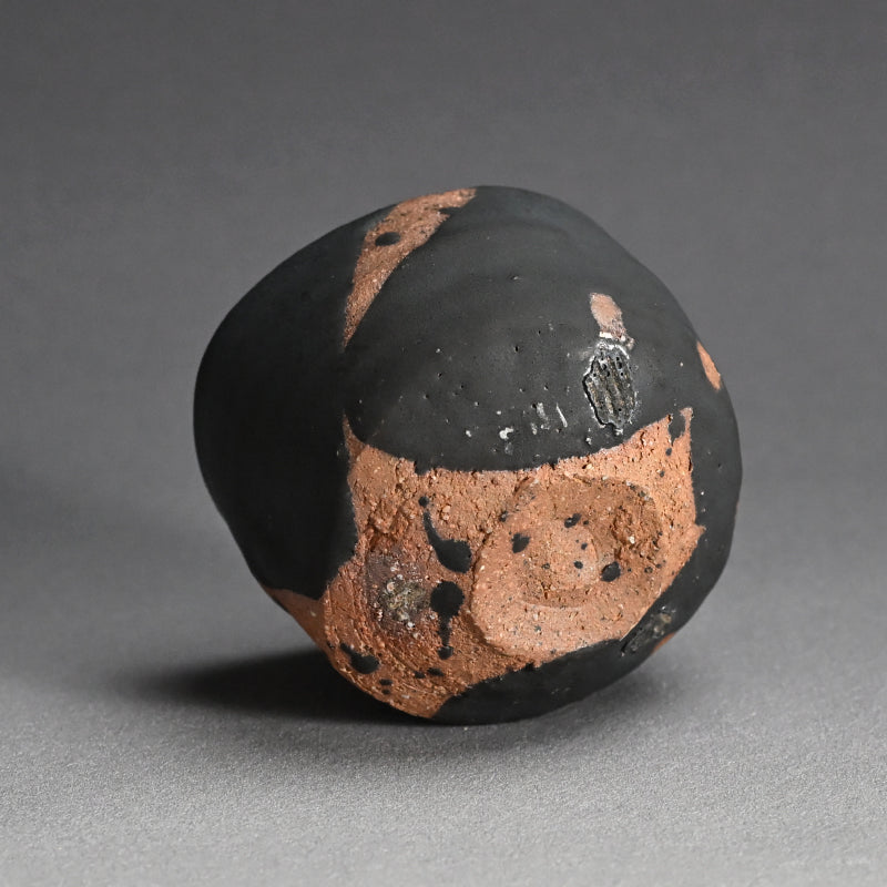 Black Glazed Chawan Tea Bowl ー加古 勝己 “黒釉茶碗”