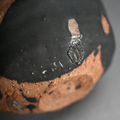Black Glazed Chawan Tea Bowl ー加古 勝己 “黒釉茶碗”