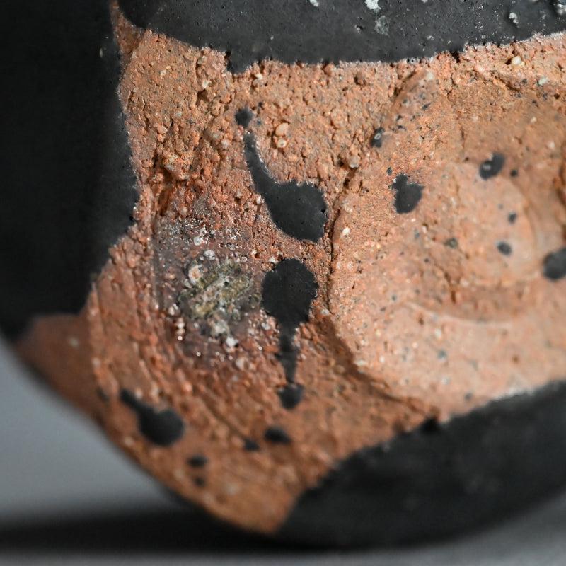 Black Glazed Chawan Tea Bowl ー加古 勝己 “黒釉茶碗”