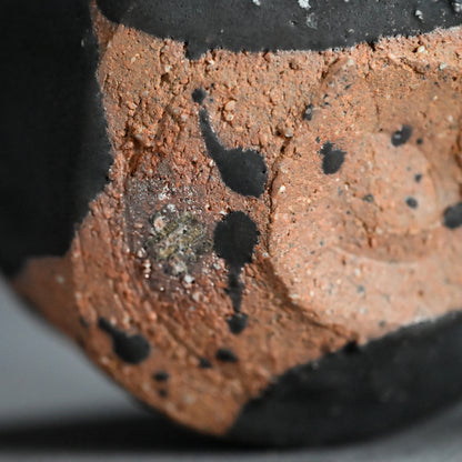Black Glazed Chawan Tea Bowl ー加古 勝己 “黒釉茶碗”