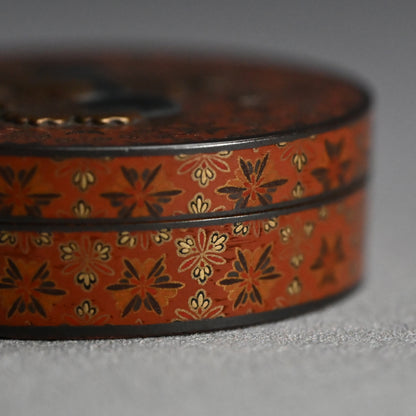Antique Japanese Lacquer Kogo Incense Case