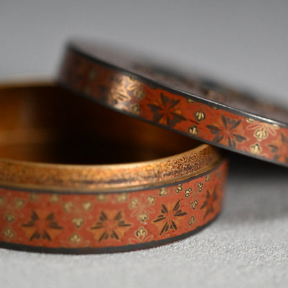Antique Japanese Lacquer Kogo Incense Case