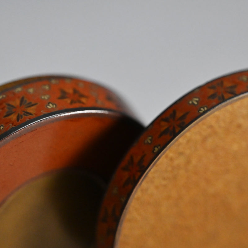 Antique Japanese Lacquer Kogo Incense Case