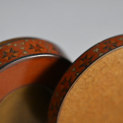 Antique Japanese Lacquer Kogo Incense Case