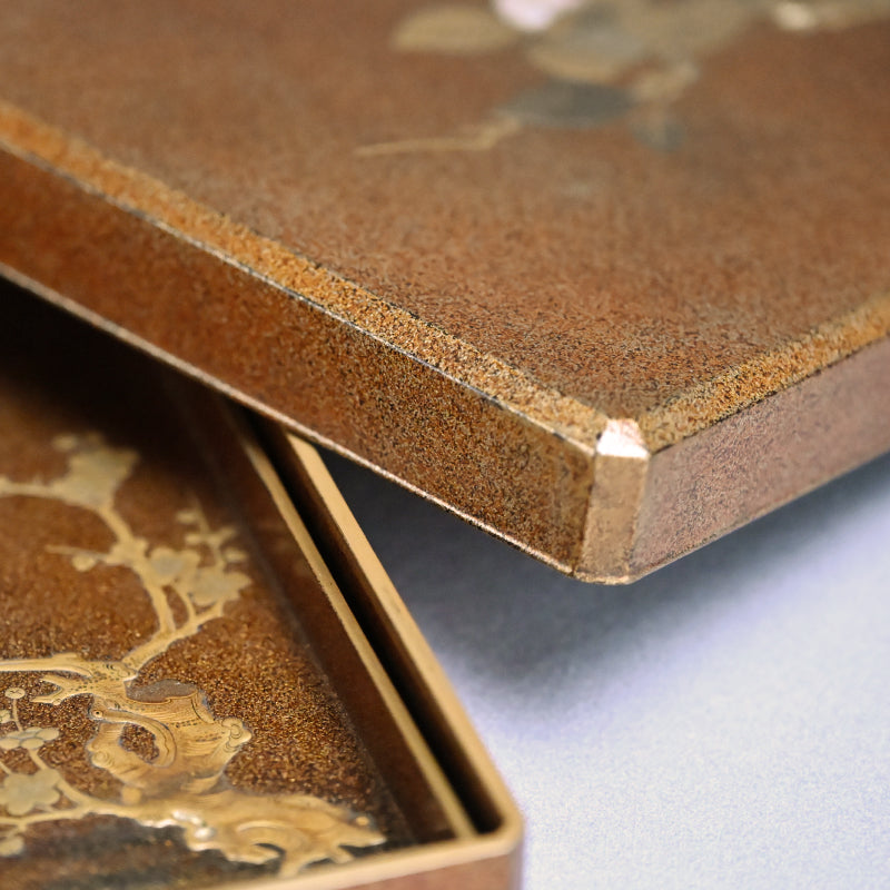 Exquisite Edo period Japanese Lacquered Writing Box