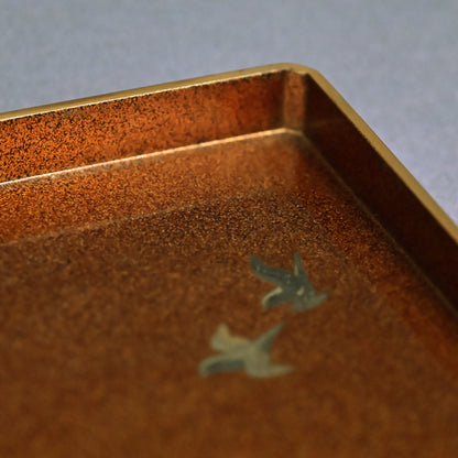 Exquisite Edo period Japanese Lacquered Writing Box