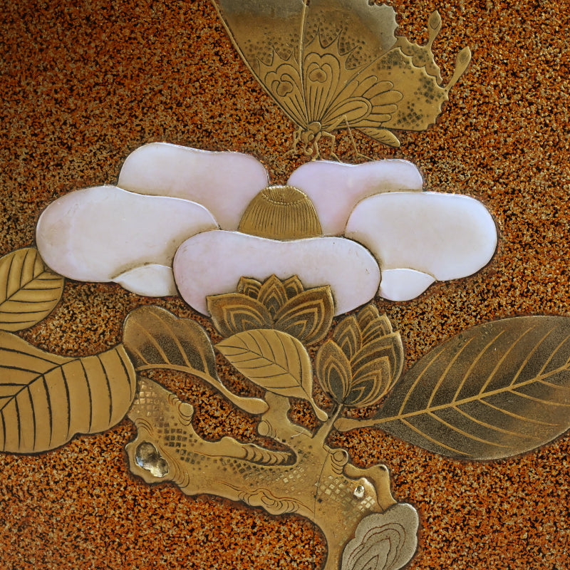 Exquisite Edo period Japanese Lacquered Writing Box
