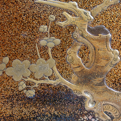 Exquisite Edo period Japanese Lacquered Writing Box