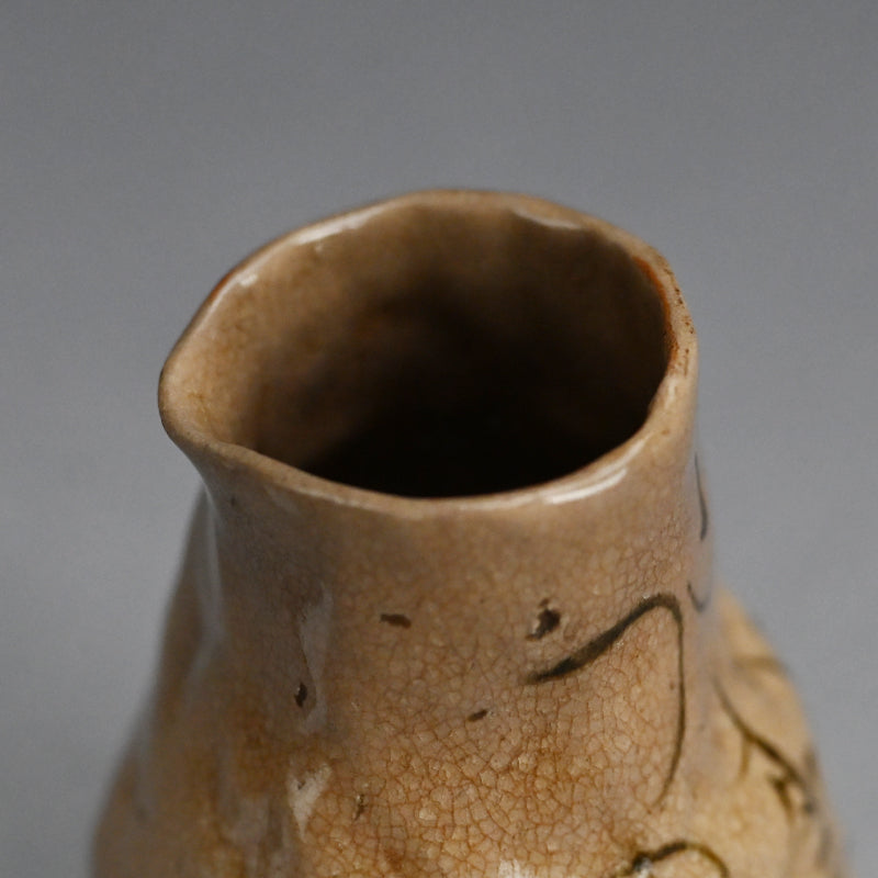 Tokkuri Sake Flask, The Night Storm… ー大田垣 蓮月 "酒壺"