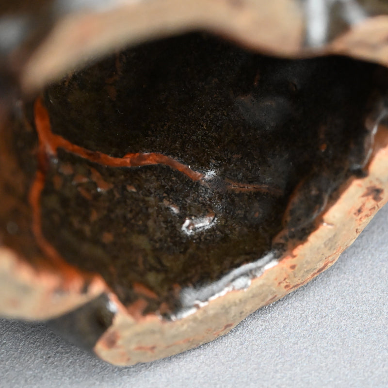 Crow Koro Incense Burner by Imperial Artist ー初代 諏訪 蘇山 "鳥香爐"