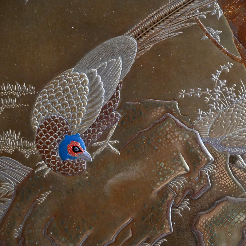 Museum Quality Meiji p. Japanese Gold Lacquer Box