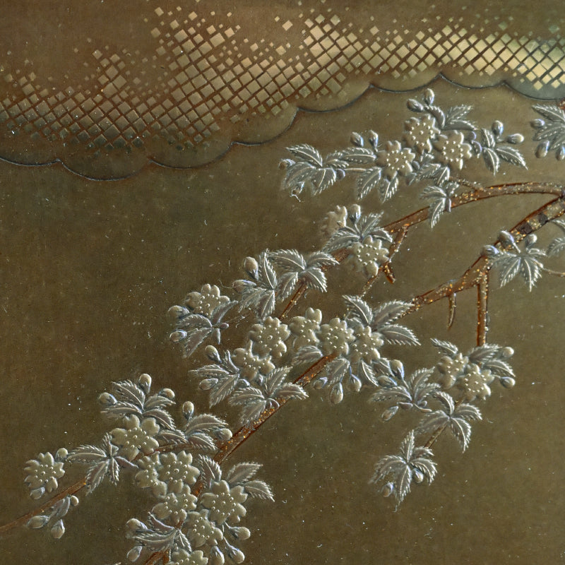 Museum Quality Meiji p. Japanese Gold Lacquer Box