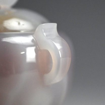Exquisite Wamono Carved Agate Koro Incense Burner