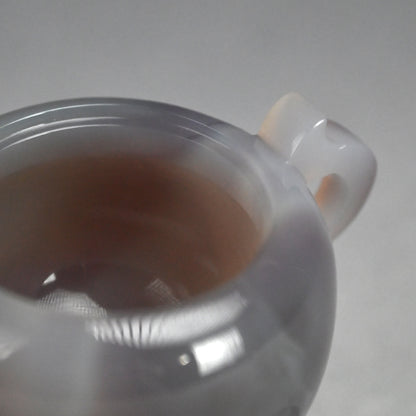 Exquisite Wamono Carved Agate Koro Incense Burner