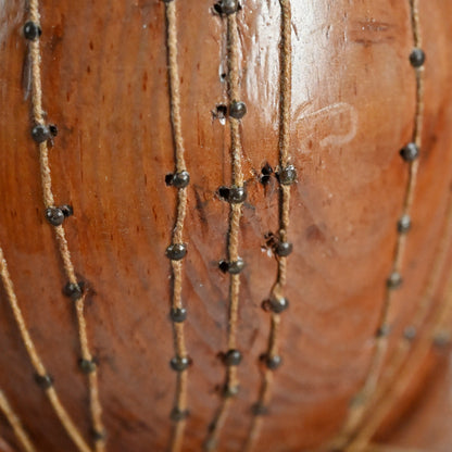 Antique Japanese Carved Wood Acupuncture Body Model