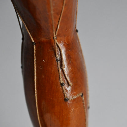Antique Japanese Carved Wood Acupuncture Body Model