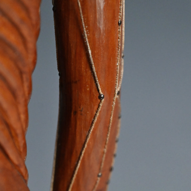Antique Japanese Carved Wood Acupuncture Body Model