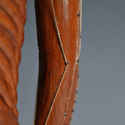 Antique Japanese Carved Wood Acupuncture Body Model