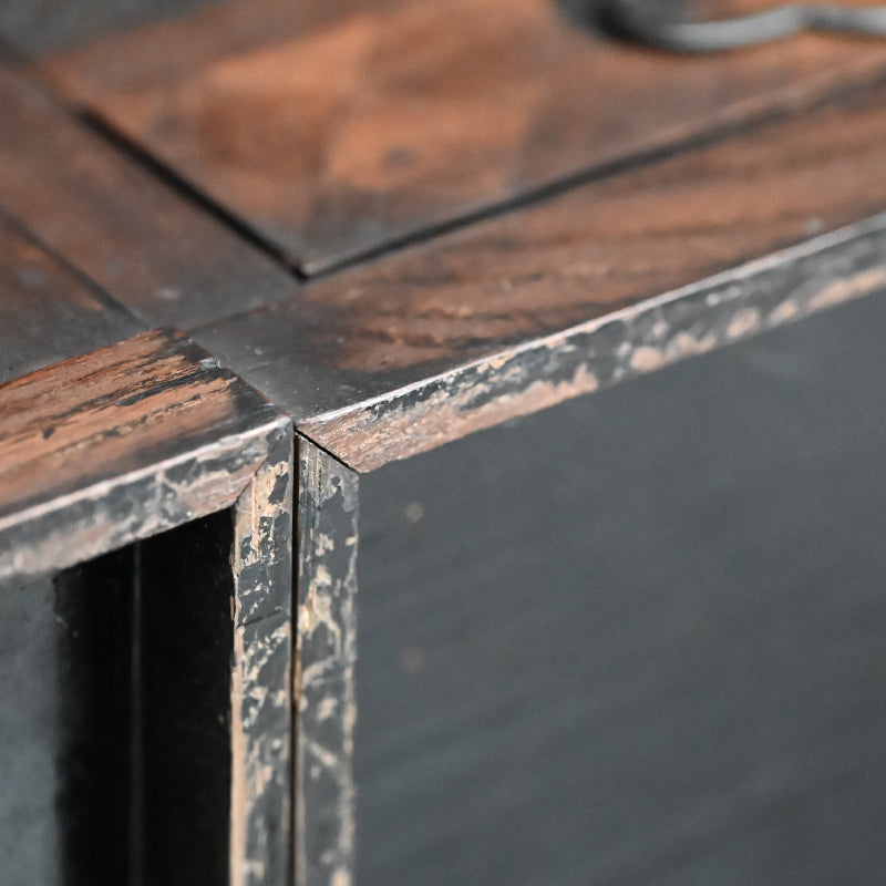 Intricate Meiji/Taisho Yosegi Zaiku Parquetry Tansu