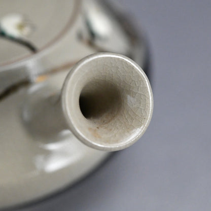 Ninsei Teapot ー宮川 (真葛) 香山 “梅の画急須”