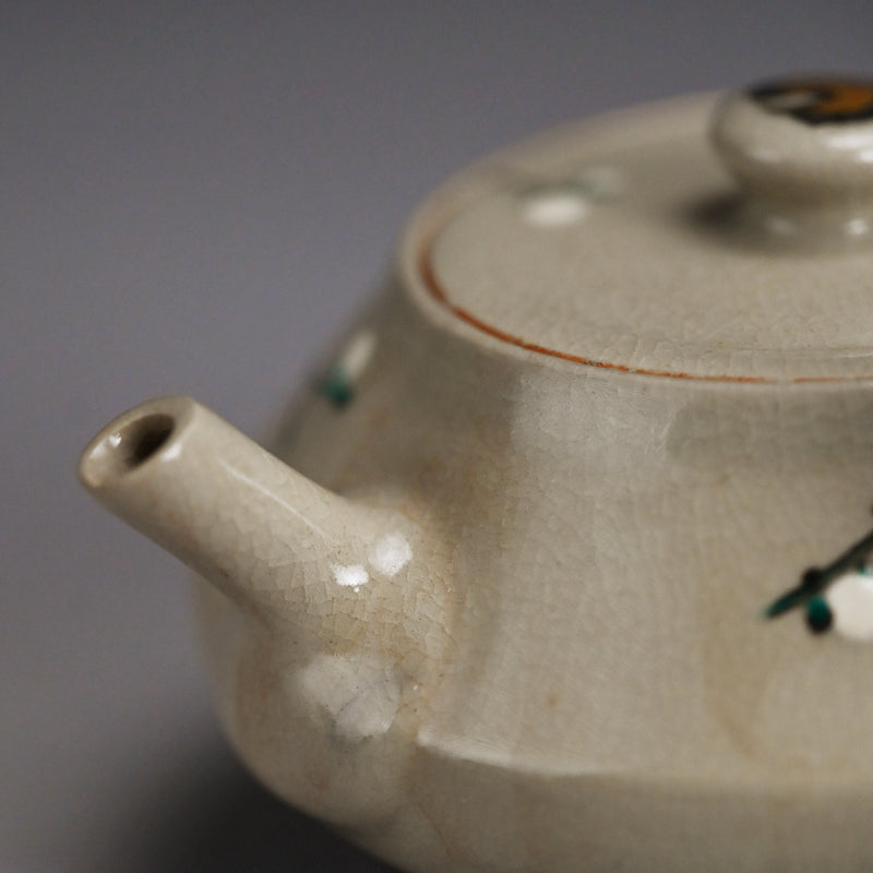 Ninsei Teapot ー宮川 (真葛) 香山 “梅の画急須”