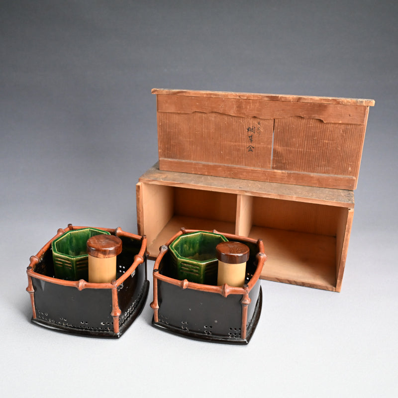 Smoking Set Made of Re-purposed Samuirai Armor