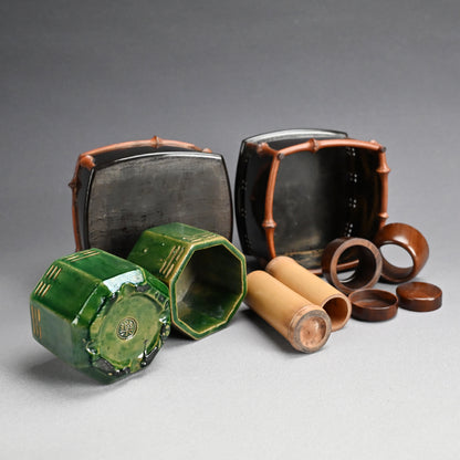 Smoking Set Made of Re-purposed Samuirai Armor
