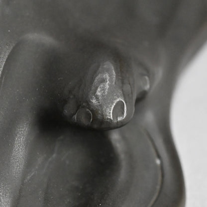 Antique Japanese Bronze Leaping Koi by Tsuda Joyo
