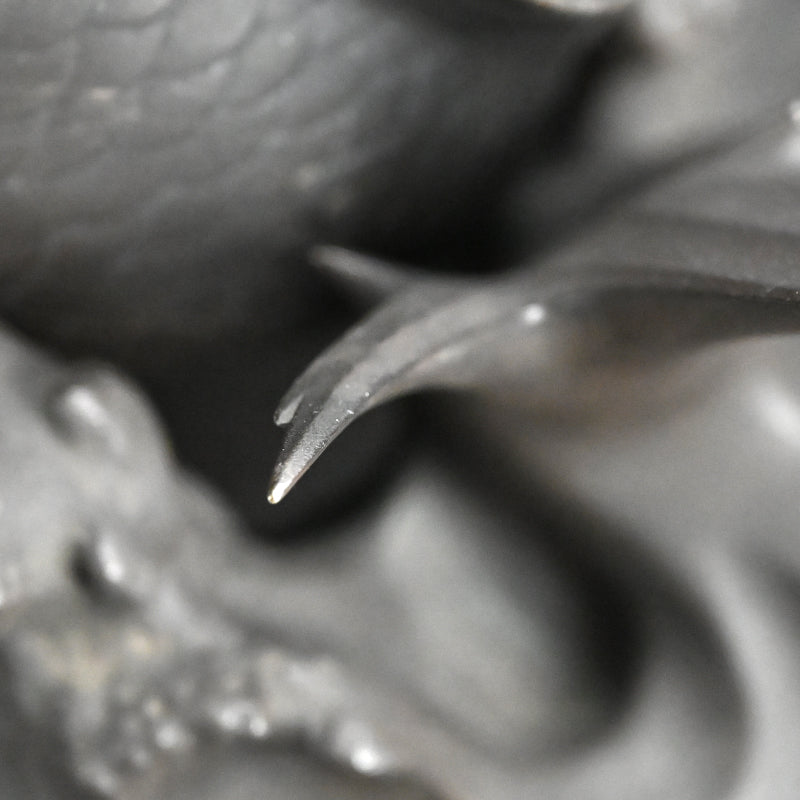 Antique Japanese Bronze Leaping Koi by Tsuda Joyo