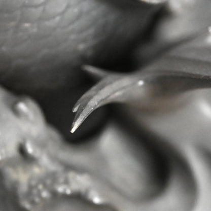 Antique Japanese Bronze Leaping Koi by Tsuda Joyo
