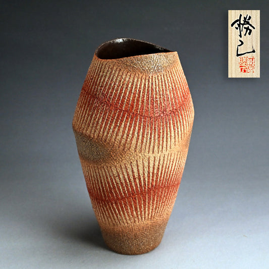 Vase Kyokuza Contemporary Vase, 2026 ー加古 勝己 “棘座”