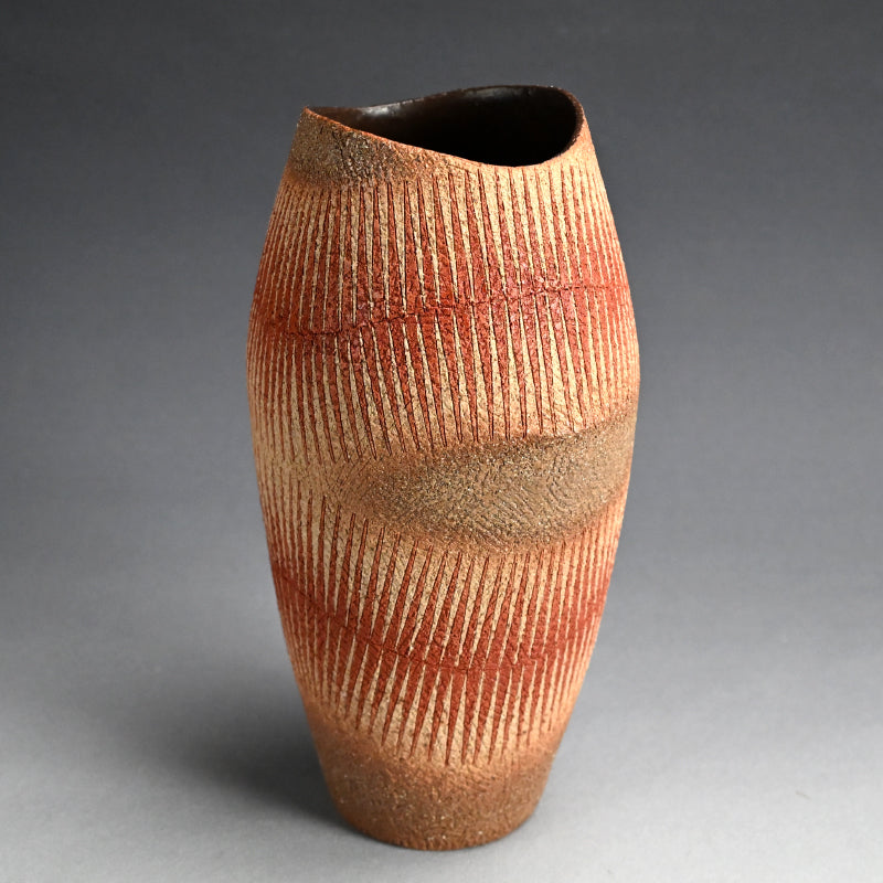 Vase Kyokuza Contemporary Vase, 2026 ー加古 勝己 “棘座”