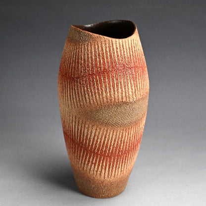 Vase Kyokuza Contemporary Vase, 2026 ー加古 勝己 “棘座”