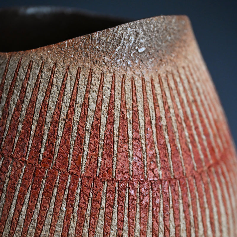 Vase Kyokuza Contemporary Vase, 2026 ー加古 勝己 “棘座”