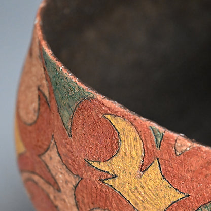 Flame Colored Vase ー加古 勝己 “風刻”