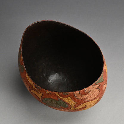 Flame Colored Vase ー加古 勝己 “風刻”
