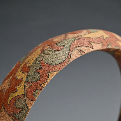 Wind Sculpted Ceramic Ring, 2023 ー加古 勝己 “風刻”