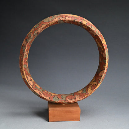 Wind Sculpted Ceramic Ring, 2023 ー加古 勝己 “風刻”