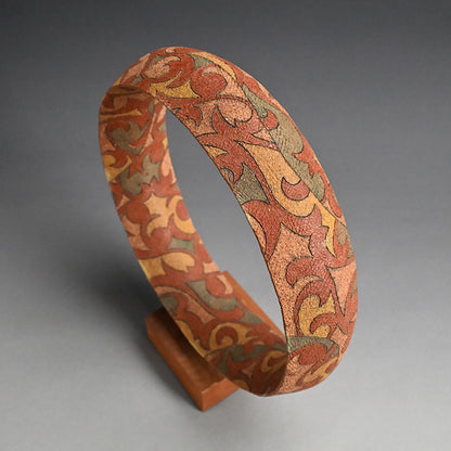 Wind Sculpted Ceramic Ring, 2023 ー加古 勝己 “風刻”