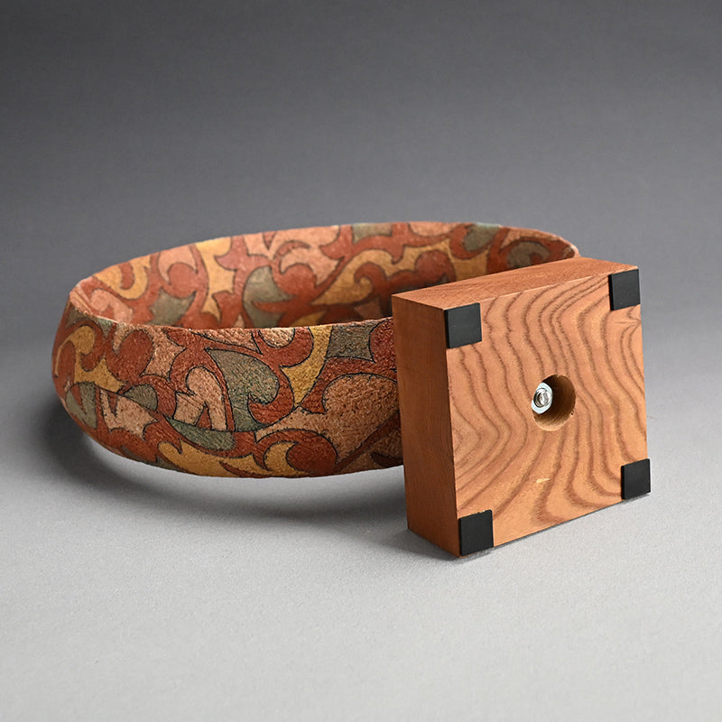 Wind Sculpted Ceramic Ring, 2023 ー加古 勝己 “風刻”