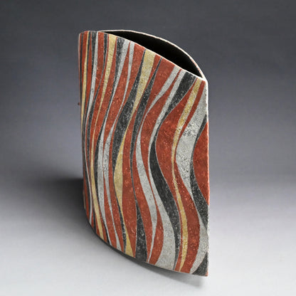 Monumental Colorful Vase ー加古 勝己 “彩陶”