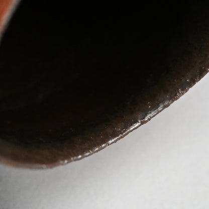 Fukoku Vase w/ Striking Design ー加古 勝己 “風刻”