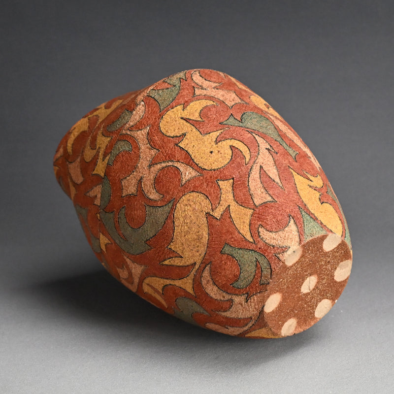 Fukoku Vase w/ Striking Design ー加古 勝己 “風刻”