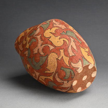 Fukoku Vase w/ Striking Design ー加古 勝己 “風刻”