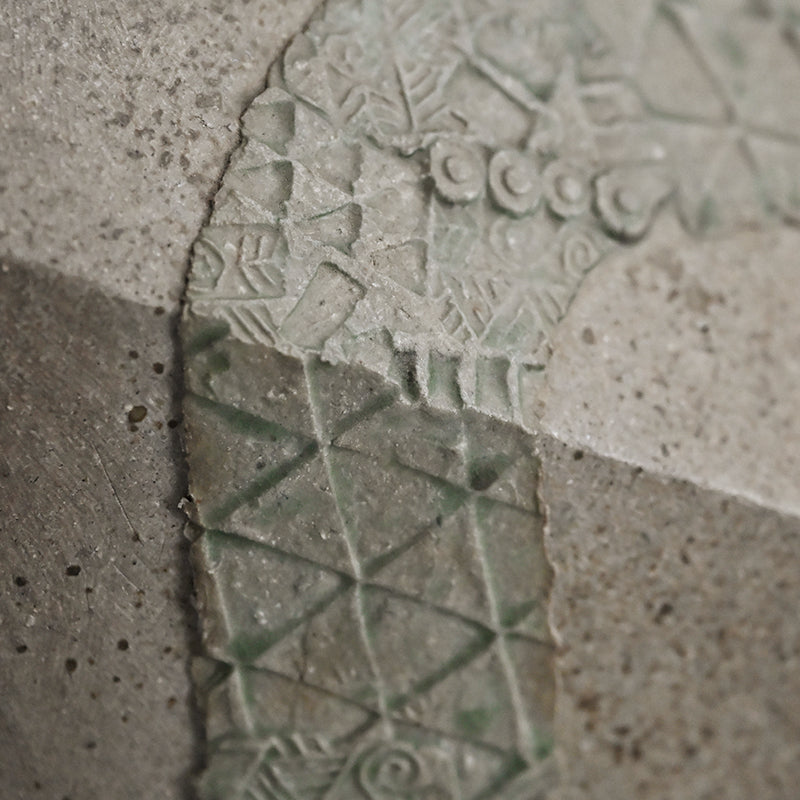 Important Awarded Vase ー加古 勝己 “倭刻陶”