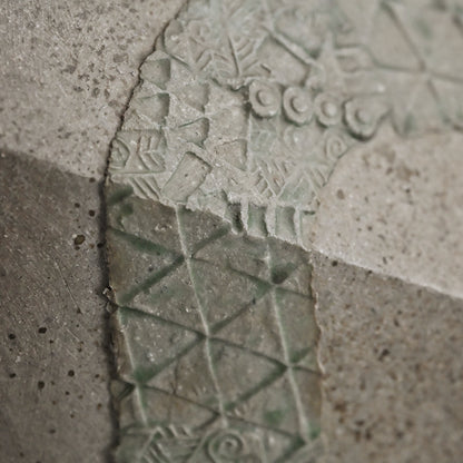 Important Awarded Vase ー加古 勝己 “倭刻陶”