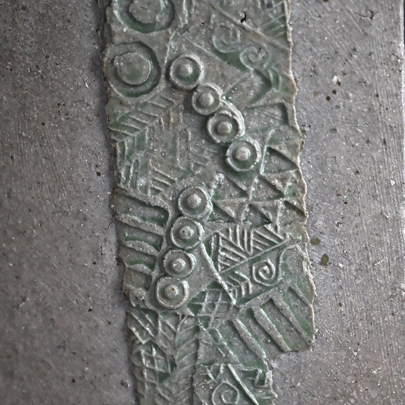 Important Awarded Vase ー加古 勝己 “倭刻陶”