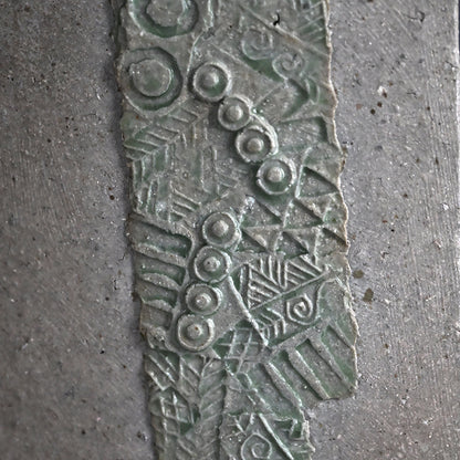 Important Awarded Vase ー加古 勝己 “倭刻陶”