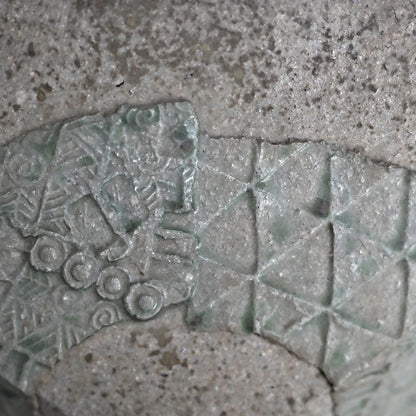 Important Awarded Vase ー加古 勝己 “倭刻陶”