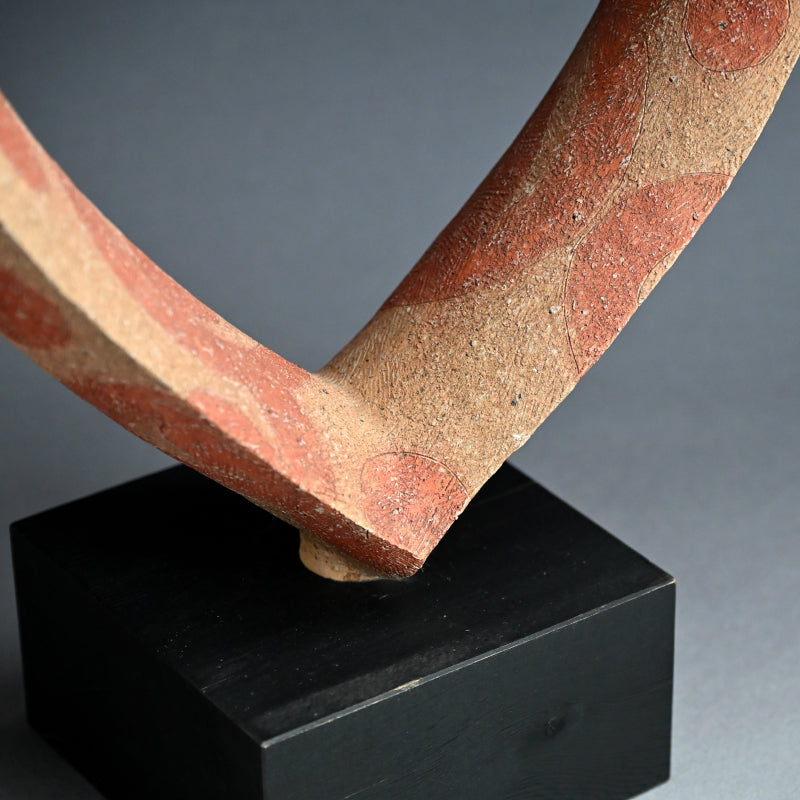 Contemporary Ceramic Sculpture, “Fukaku” ー加古 勝己 “風郭”